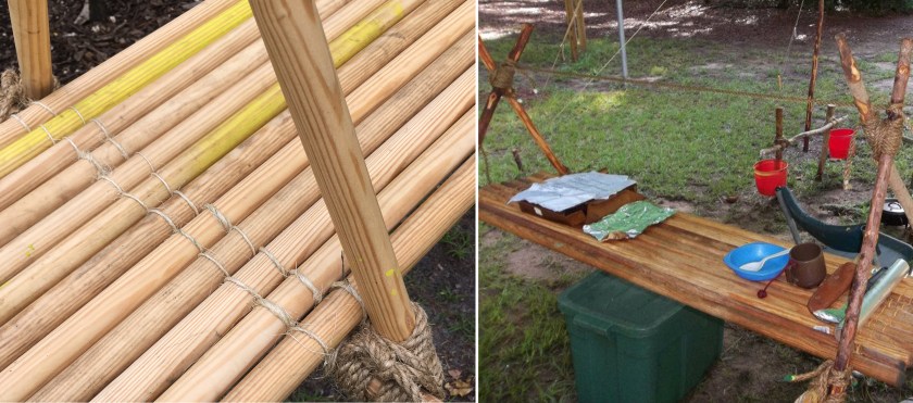 Simple Camp Table – SCOUT PIONEERING