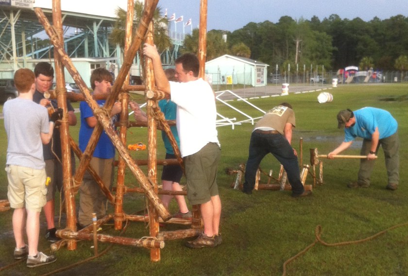Monkey Bridge – SCOUT PIONEERING
