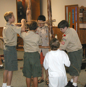 Link to: Japanese Mark II Square Lashing