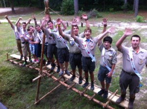 SIngle A-Frame Bridge Over a Ditch