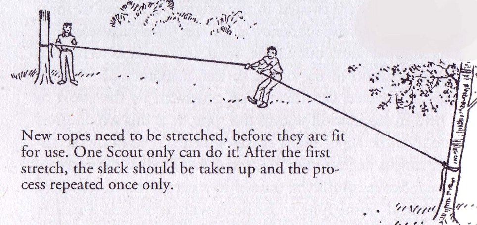 Prograssive Over Rope polyethylene rope – SCOUT PIONEERING