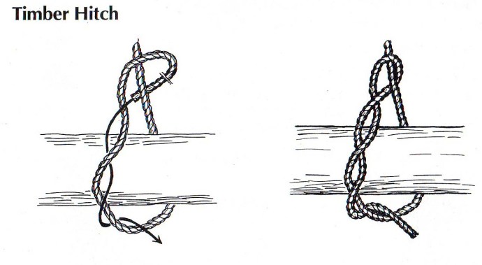 TImber Hitch Drawing