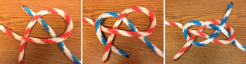 Tying a True Carrick Bend