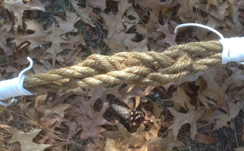 A Carrick Bend With the Ends Seized
