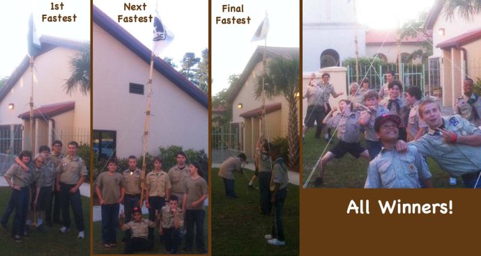 Link to: LARGER Image Patrol Flags Flying!