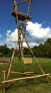 Hourglass Tower Display