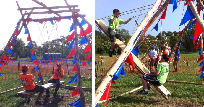 Link to: Larger View Swinging on the Swing Boat