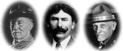 Lord Baden-Powell / Ernest Thompson Seton / Daniel Carter Beard