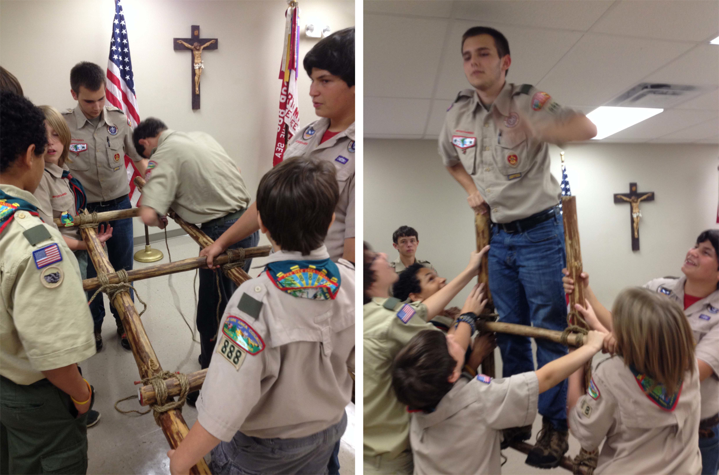 Link to: Larger Image Indoor Ladder Race